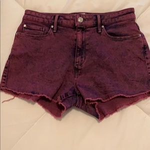 Fusion purple shorts shorts